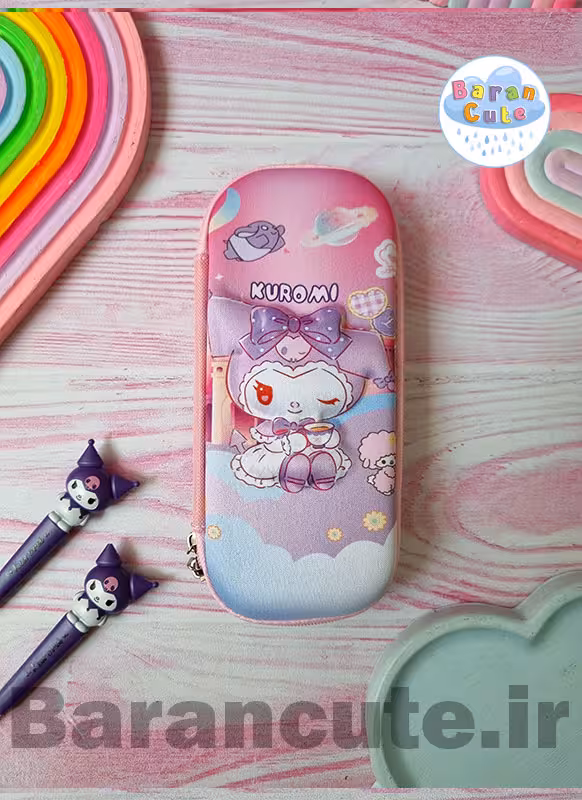 جامدادی نیم تبلتی برجسته طرح کورومی 3