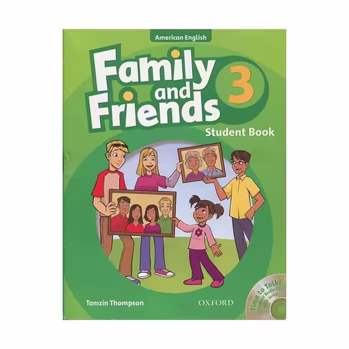 کتاب امریکن فمیلی اند فرندز سه ویرایش قدیم American Family and Friends 3