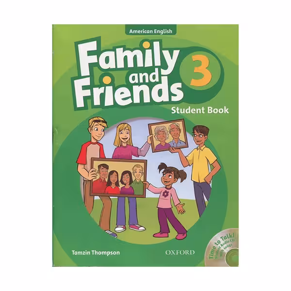 کتاب امریکن فمیلی اند فرندز سه ویرایش قدیم American Family and Friends 3