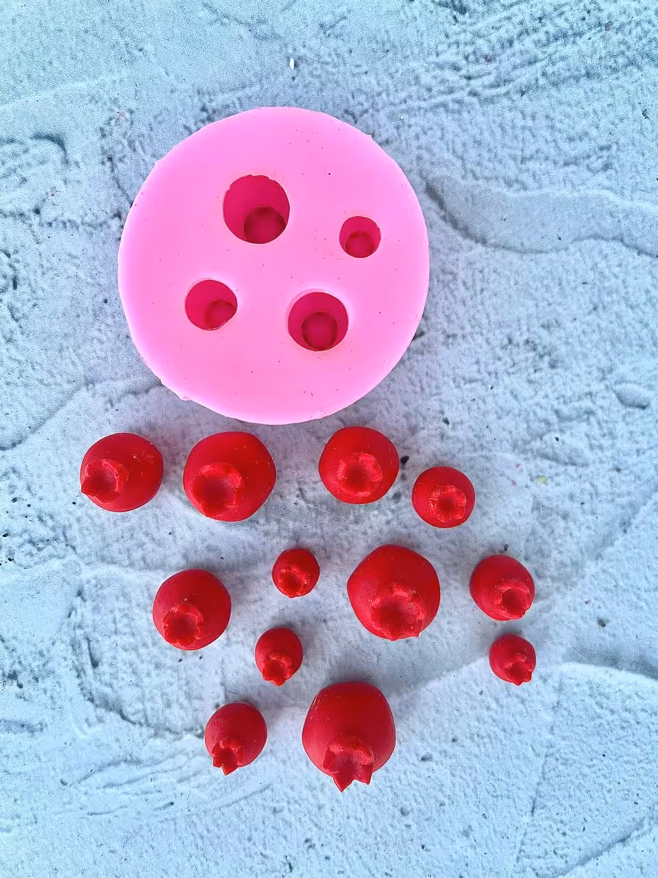 قالب سیلیکونی 4 انار