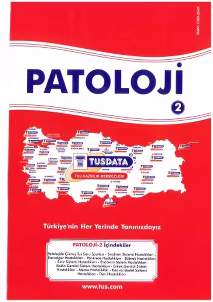 خرید و دانلود نسخه کامل کتاب Tusdata Patoloji Konu Kitabı