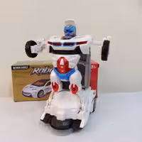 ماشین BMW i8  تبدیل شونده به ربات موزیکال چراغ دار  قدرتی و حرکتی باطری خور