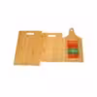 تخته برش چوبی 3 تیکه بامبو مدل PKB-10384
