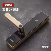دستگیره کارتی هتلی ALOCK مدل S300C  GOLD (آنلاین)