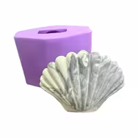 قالب سیلیکونی صدف دو رو ارتفاع8 سانت