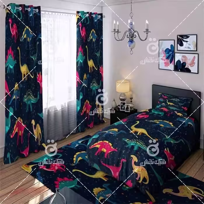 روتختی سه بعدی طرح دایناسور کد 295