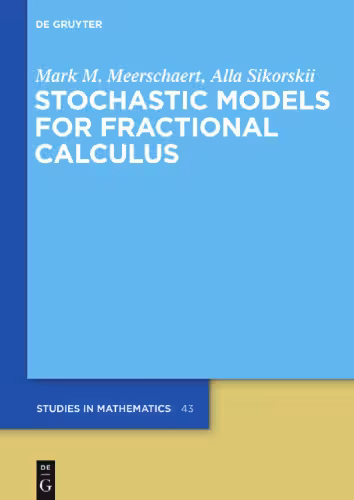 خرید و دانلود نسخه کامل کتاب Stochastic Models for Fractional Calculus