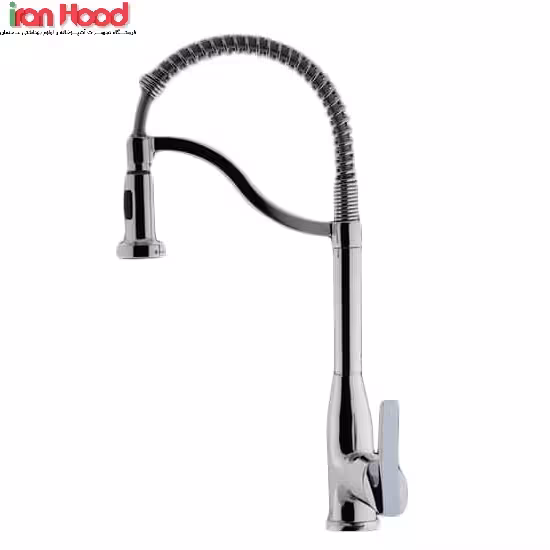 شیر ظرفشویی فنری درخشان مدل لوکس