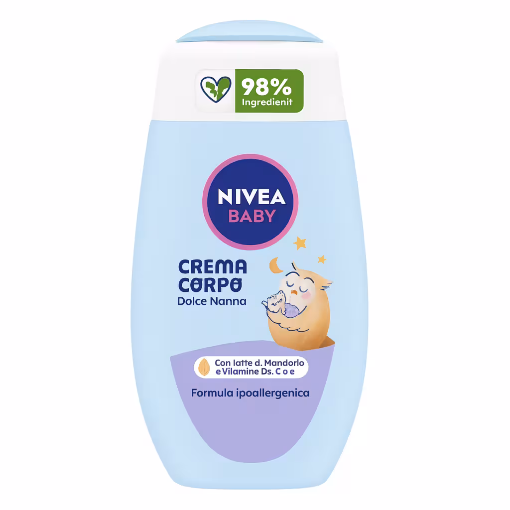 کرم بدن نیوا بیبی Dolce Nanna حجم 200 میل اورجینال