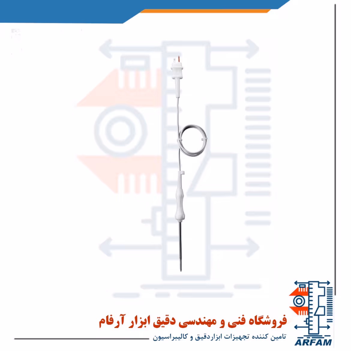 پراب ترموکوپلی نوع T مناسب دماسنج 108 تستو مدل 06021080
