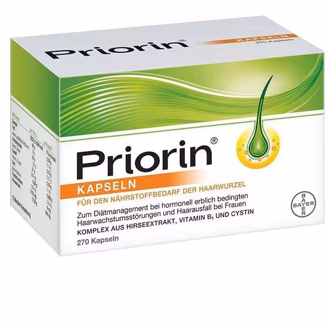 قرص پریورین بایر اصل | ضدریزش هورمونی و ارثی 270 عددی