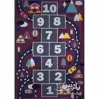 فرش گلیم پاتریس کارتینگ بنفش 400 شانه