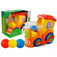 قطار توپ پرت کن موزیکال برند هولا Hola کد 958