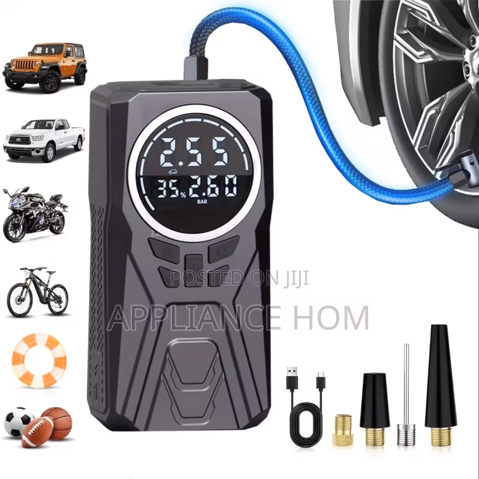 پمپ باد خودرو مدل MD-1231 (AIO Computer Inflatable)