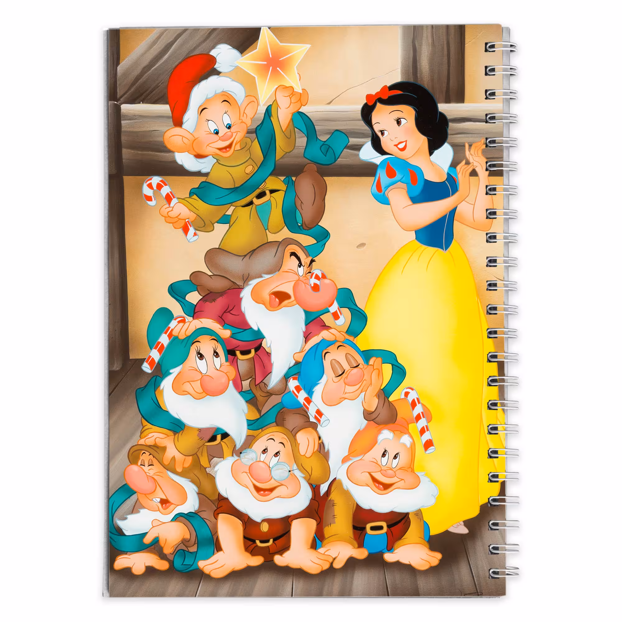 دفتر مشق کارتون سفید برفی