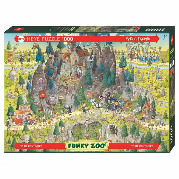 پازل 1000 تکه HEYE طرح زیستگاه ترانسیلوانیا