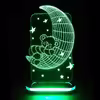 چراغ خواب طرح ماه مدل کلید دار کد 1091