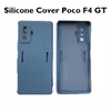 کاور مدل silicon مناسب برای گوشی موبایل شیائومی Poco F4 GT به همراه محافظ صفحه نمایش 