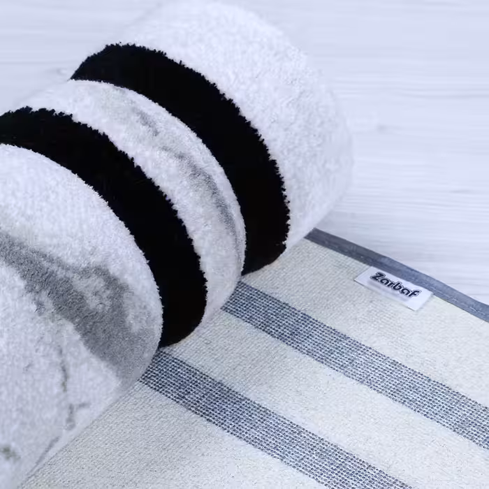 فرش ماشینی زرباف مدل ماربل