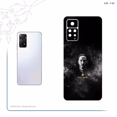 برچسب پوششی ماهوت مدل Keanu Reeves مناسب برای گوشی موبایل شیائومی Redmi Note 11 Pro Plus 5G (India)