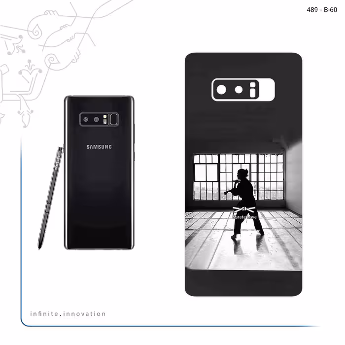 برچسب پوششی ماهوت مدل Karate مناسب برای گوشی موبایل سامسونگ Galaxy Note 8