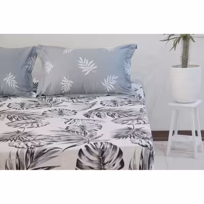 سرویس ملحفه بومرنگ مدل Hawaii-A2P90 یکنفره 2 تکه