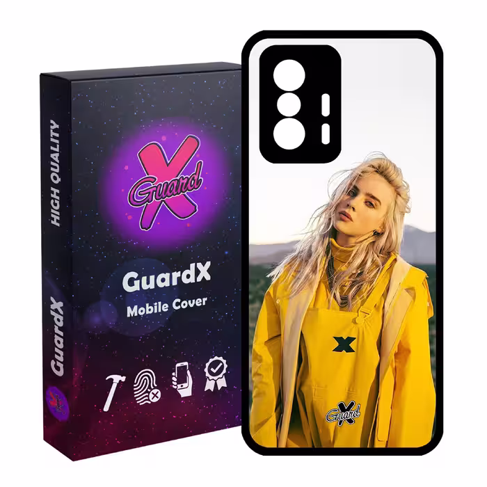 کاور گارد ایکس طرح Billie Eilish مدل Glass10227 مناسب برای گوشی موبایل شیائومی 11T Pro / 11T