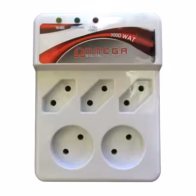 محافظ ولتاژ امگا مدل 5 خانه