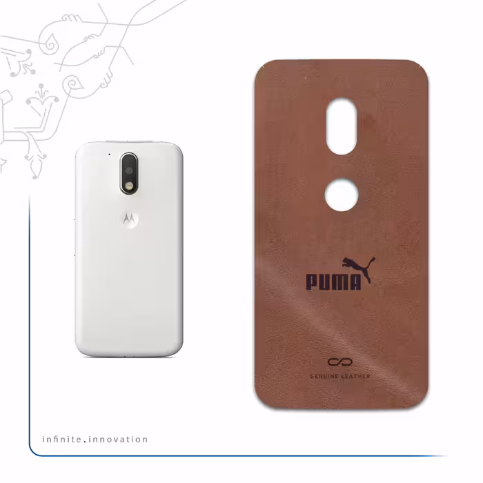 برچسب پوششی ماهوت مدل MNL-PUMA مناسب برای گوشی موبایل موتورولا Moto G4 Play