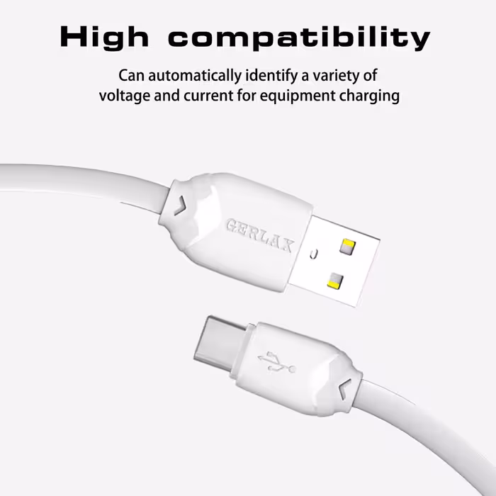 کابل تبدیل USB به USB-C جرلکس مدل GD-22 طول 1 متر