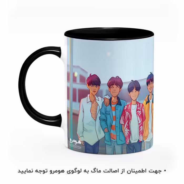 ماگ هومرو طرح آرمی کی پاپ مدل MG8233