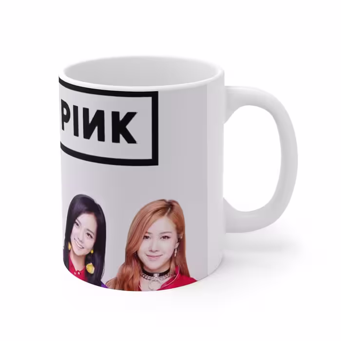 ماگ طرح بلک‌پینک BPK009 BLACKPINK 