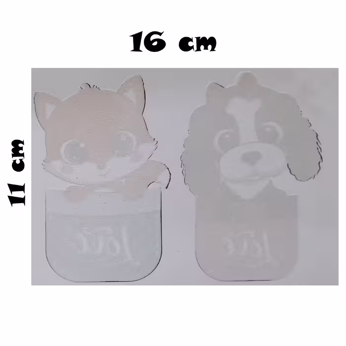 استیکر پارچه و لباس مدل B 18