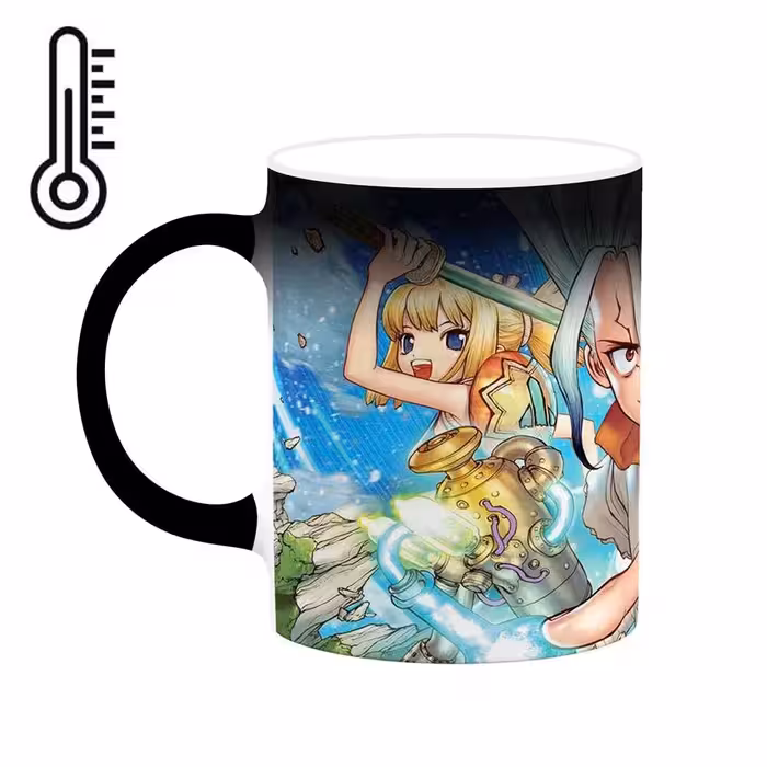 ماگ حرارتی کاکتی طرح انیمه مدل mgh21863