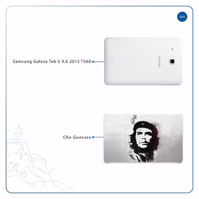 برچسب پوششی ماهوت مدل Che-Guevara مناسب برای تبلت سامسونگ Galaxy Tab E 9.6 2015 T560
