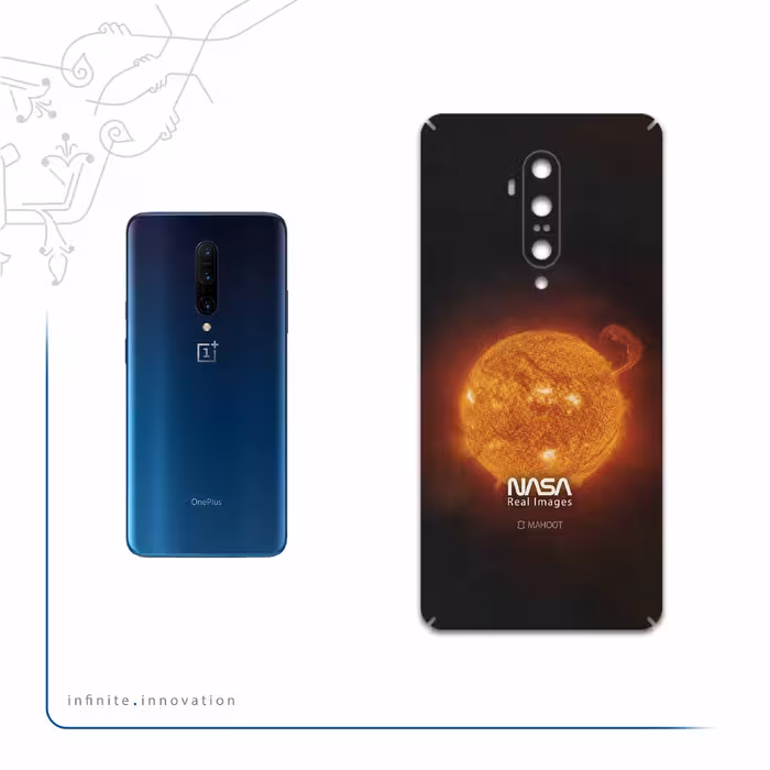 برچسب پوششی ماهوت مدل Sun-By-NASA مناسب برای گوشی موبایل وان پلاس 7T Pro
