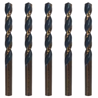 مته کبالت اس تی کو مدل HSSCO سایز 12 میلی متر مجموعه 5 عددی