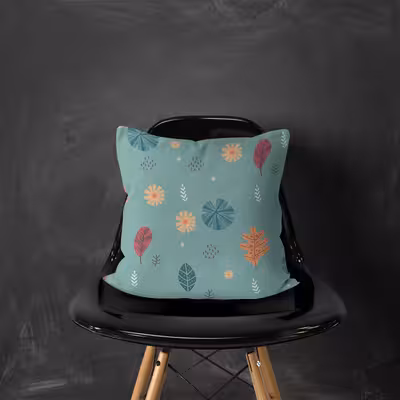 کاور کوسن طرح پاییزی کد AUT-101 مجموعه 4 عددی