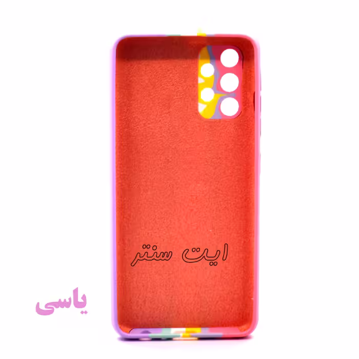 کاور مدل سیلیکونی طرح آبرنگی مناسب برای گوشی موبایل سامسونگ Galaxy A72