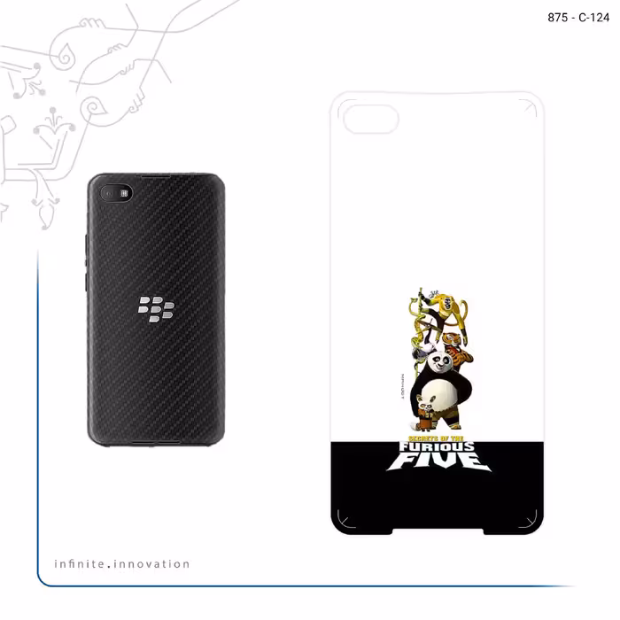 برچسب پوششی ماهوت مدل Kung Fu Panda مناسب برای گوشی موبایل بلک بری Z30