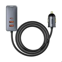 شارژر فندکی باسئوس مدل CCBT-B0G 120W