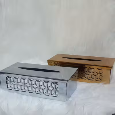 ست سطل و جا دستمال کاغذی برنوا مدل دیاموند کد D.1