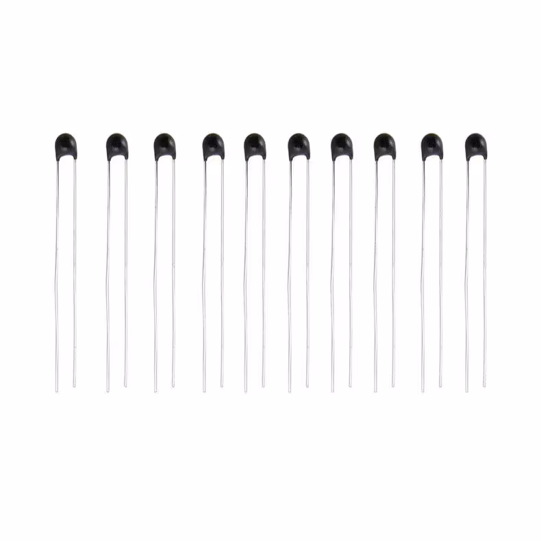 مقاومت حرارتی کاهنده 10 کیلو اهم مدل NTC-10KOHM بسته 10 عددی