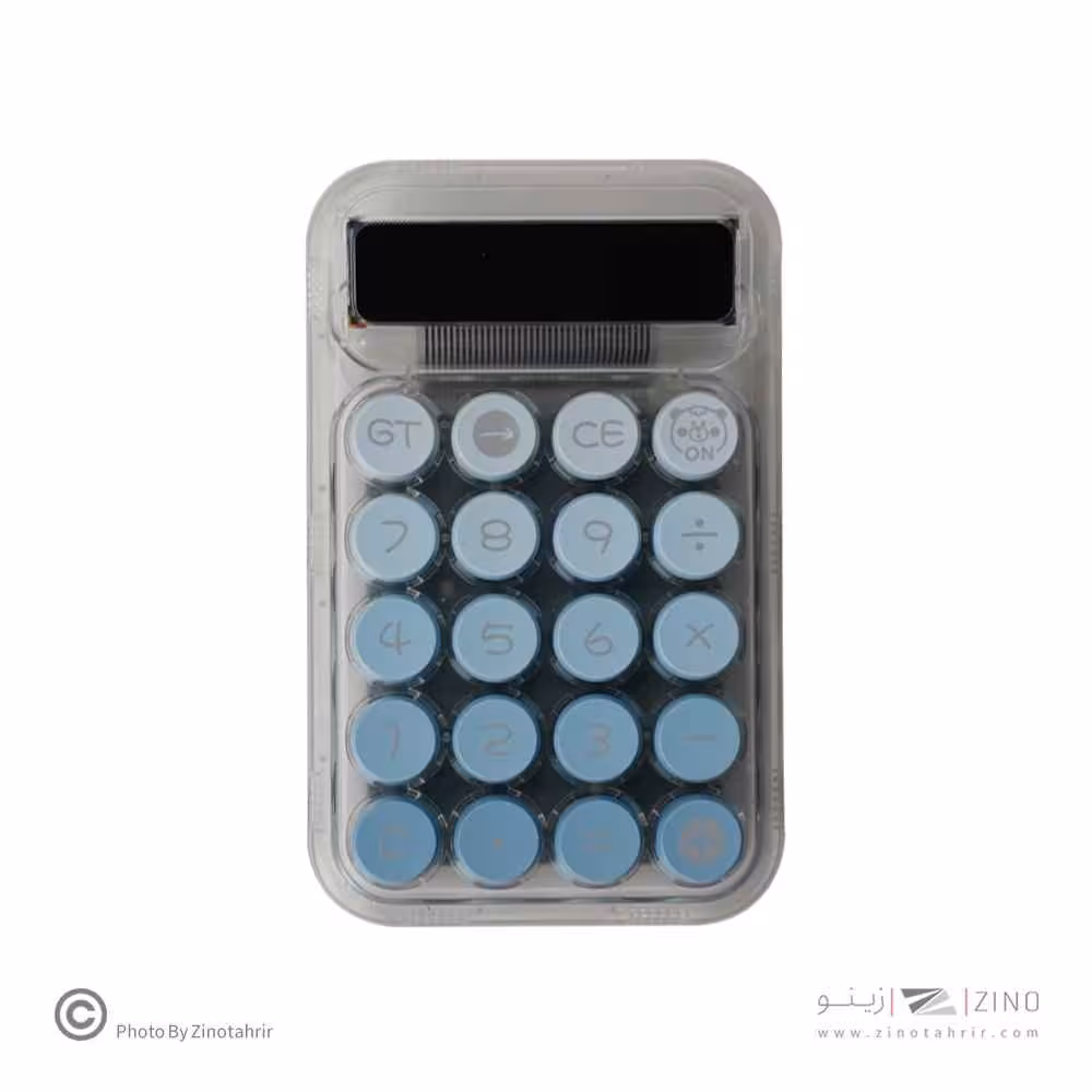 ماشین حساب رومیزی10رقم(شیشه ای) کدRZ819PRO
