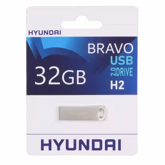 فلش مموری هیوندای مدل Bravo H1 USB 2.0 ظرفیت 64 گیگابایت