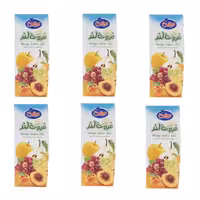 آب میوه مخلوط میوه ها میهن - 200 میلی لیتر بسته 6 عددی