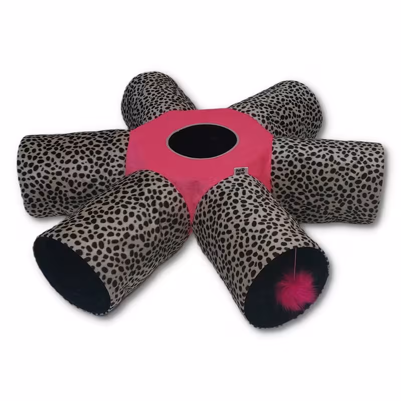 اسباب بازی گربه آدریاناپت مدل تونل شش شاخه پاروباهی ترکیبی | چاوه