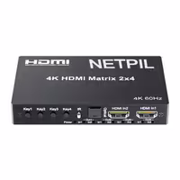 ماتریکس سوئیچ 4 در 2 HDMI نت پیل مدل MSH214