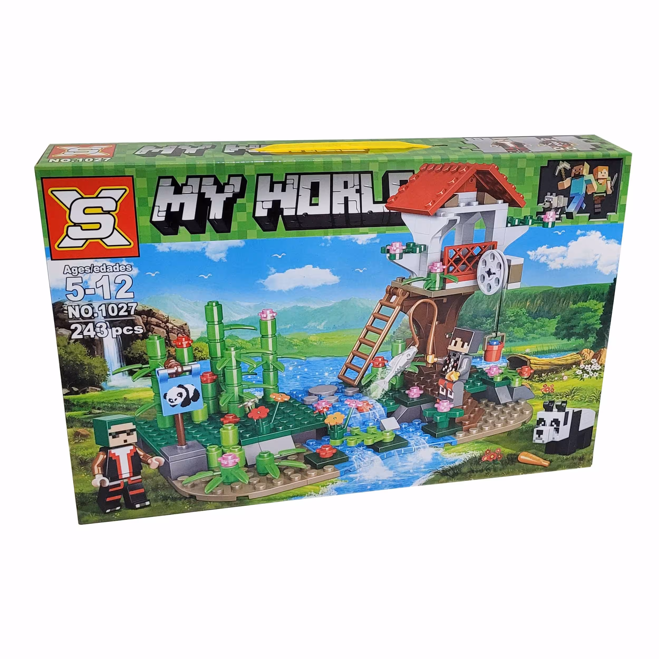 لگو ساختنی ماینکرافت 243 قطعه ای کد 1027