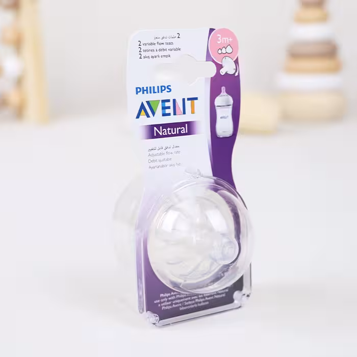 سرشیشه فیلیپس اونت Natural جریان متغیر  (فروش تکی از پک دوعددی – اقتصادی و کاربردی) AVENT